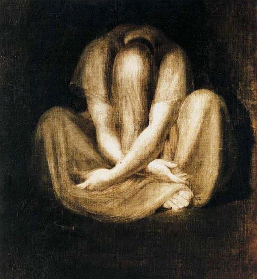 Johann Heinrich Fuseli Silence oil painting picture